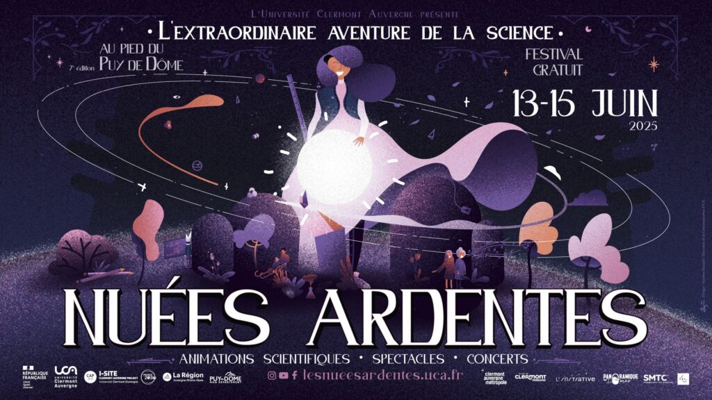 Les Nuées Ardentes 2025 : un festival scientifique et fantastique au cœur du volcan !