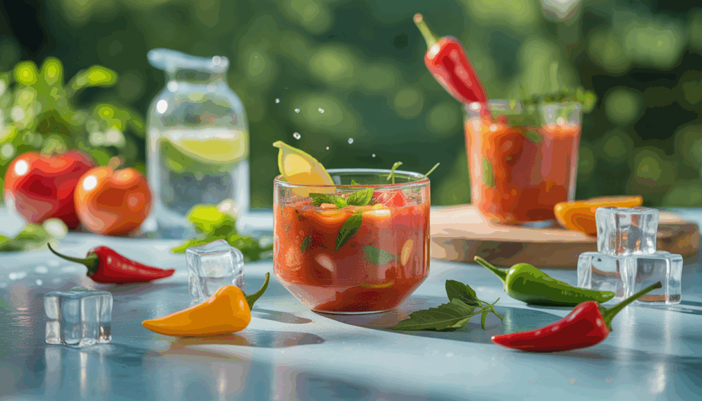 Soupes froides & gazpachos : 5 recettes d’été rafraîchissantes