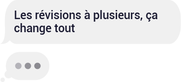 Les révisions à plusieurs, ça change tout