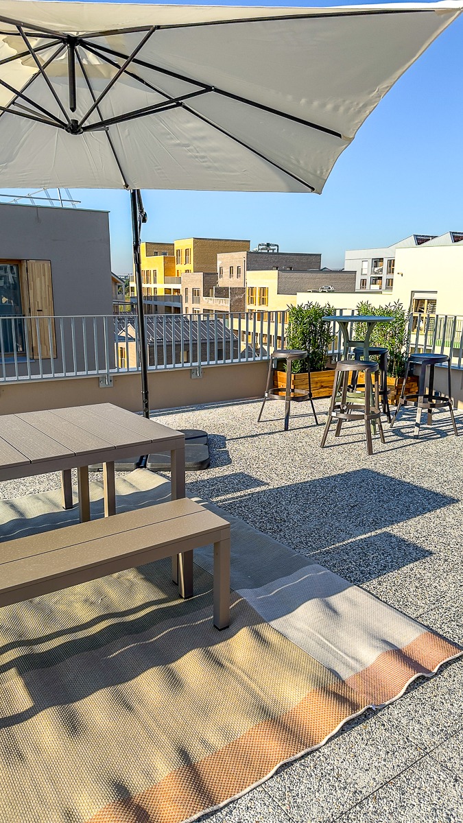 terrasse en coliving à Rungis